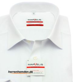 Marvelis Hemd Slim Fit Uni Langarm (4700-64-00e)