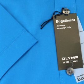 OLYMP chemise pour homme LEVEL FIVE BODY FIT uni à manches courtes (6090-12-85)
