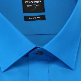 OLYMP Level Five BODY FIT Uni camisa para hombres mangas cortas (6090-12-85)