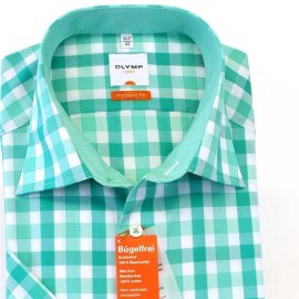 OLYMP LUXOR modern fit a cuadro camisa para hombres...