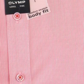 OLYMP chemise pour homme LEVEL FIVE BODY FIT MICRO-rayures à manches longue (1231-64-87)
