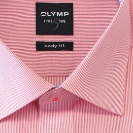OLYMP chemise pour homme LEVEL FIVE BODY FIT MICRO-rayures à manches longue (1231-64-87)