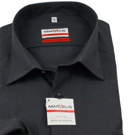 MARVELIS Men´s Shirt MODERN FIT chambray long...