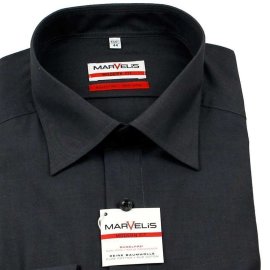 MARVELIS Men´s Shirt MODERN FIT chambray long sleeves (4704-64-68) 37 (S)