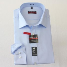 MARVELIS chemise pour homme BODY FIT uni à manches longues sumplémentaires (69cm) (6799-69-10) 41 (L)