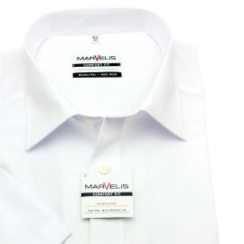 MARVELIS Men´s Shirt one colour short sleeve (7973-12-00)