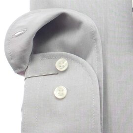 Marvelis Comfort Fit Chambray camisa para hombres mangas largas