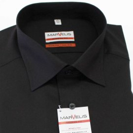 MARVELIS chemise pour homme MODERN FIT uni à manches courtes (4700-12-68e)
