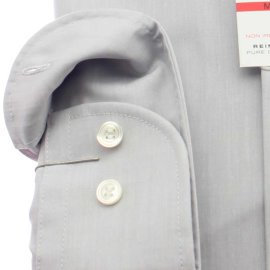 Marvelis Modern Fit Chambray camisa para hombres mangas largas (4704-64-60) 43 (XL)