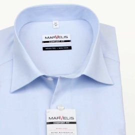 MARVELIS chemise pour homme COMFORT FIT uni à...