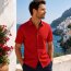 Marvelis BODY FIT Uni camisa para hombres mangas cortas (3759-12-33)