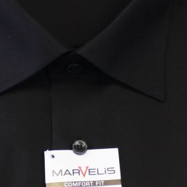 MARVELIS chemise pour homme COMFORT FIT uni à manches courtes (7973-12-68)