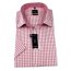 OLYMP LUXOR modern fit a cuadro camisa para hombres mangas cortas (1200-52-86)