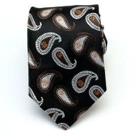 Tie from Polyester wide 8cm