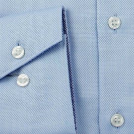 MARVELIS chemise pour homme MODERN FIT structure Kragenausputz à manches longue 43 (XL)