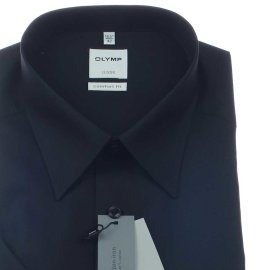 OLYMP LUXOR Men`s Shirt comfort fit uni short sleeve 38 (S)