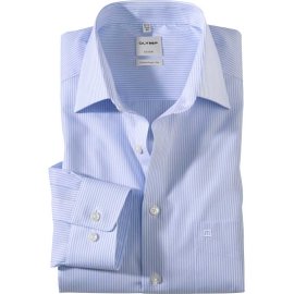 OLYMP LUXOR comfort fit a rayas camisa para hombres...