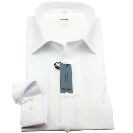 OLYMP LUXOR Men`s Shirt comfort fit uni extra long sleeve 69cm
