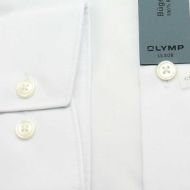 OLYMP LUXOR chemise pour homme COMFORT FIT uni à bras long suplèmentaire de 69cm