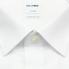 OLYMP LUXOR chemise pour homme COMFORT FIT uni à bras long suplèmentaire de 69cm