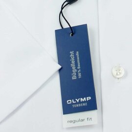 OLYMP TENDENZ Hemd regular fit uni halbarm