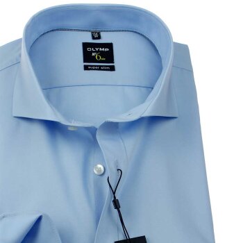 OLYMP No SIX super slim Uni camisa para hombres mangas largas