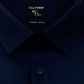 OLYMP chemise pour homme No SIX super slim uni à manches longue