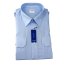 OLYMP pilote chemise pour homme uni bleu à manches courtes (0830-12-11) 46 (XXL)