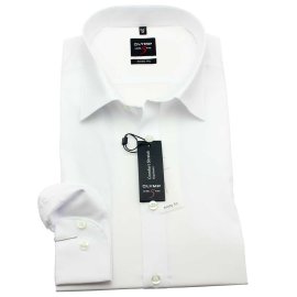 OLYMP chemise pour homme LEVEL FIVE BODY FIT uni à manches longue (6090-64-00)