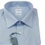 OLYMP LUXOR comfort fit a chambray camisa para hombres mangas largas 39 (M)
