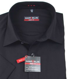 MARVELIS chemise pour homme BODY FIT uni à manches courtes (6799-12-68e) 40 (M)