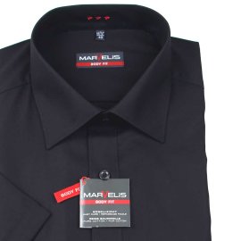 MARVELIS chemise pour homme BODY FIT uni à manches courtes (6799-12-68e) 42 (L)