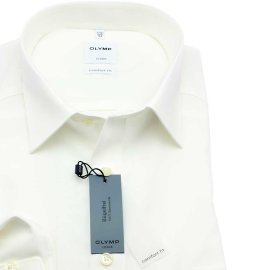 OLYMP LUXOR chemise pour homme COMFORT FIT uni à manches longue 44 (XL)