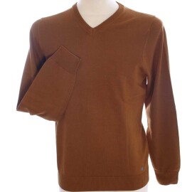 Mens pullover, V-neck, brand MARVELIS, pure cotton