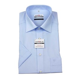 MARVELIS Men´s Shirt one colour short sleeve (7973-12-11)