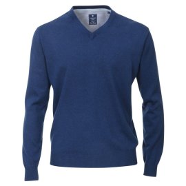 Mens pullover, V-neck, brand REDMOND, pure cotton 3XL (47-48)