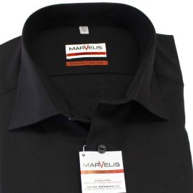 MARVELIS chemise pour homme MODERN FIT uni à manches longue (4700-64-68e) 45