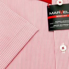 MARVELIS Shirt BODY FIT stripes short sleeve