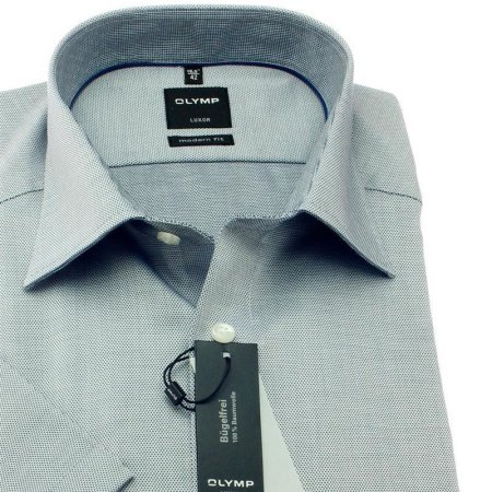 OLYMP LUXOR Men`s Shirt MODERN FIT structure short sleeve, 59,95 €