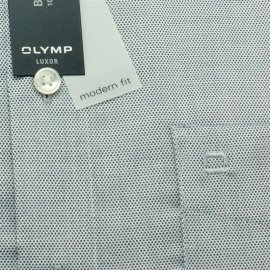OLYMP LUXOR a structura MODERN FIT camisa para hombres mangas cortas