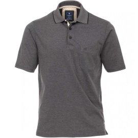 REDMOND Poloshirt Wash & Wear mit Brusttasche, halbarm S (37-38)