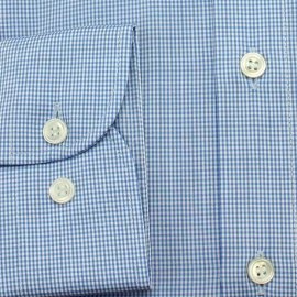 MARVELIS Man´s Shirt COMFORT FIT Gingham long sleeve 39 (M)