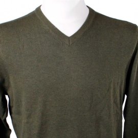 Mens sweater, V-neck, brand MARVELIS, pure cotton