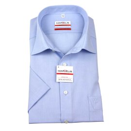 MARVELIS Men´s Shirt MODERN FIT chambray short sleeve 41