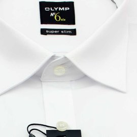 OLYMP No SIX super slim Uni camisa para hombres mangas largas 36 (XS)