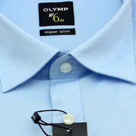 OLYMP Hemd No SIX super slim Uni Langarm, Under-Button-Down 39 (M)