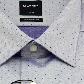 OLYMP LUXOR a structura MODERN FIT camisa para hombres mangas largas