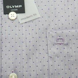 OLYMP LUXOR a structura MODERN FIT camisa para hombres mangas largas 45-46 (XXL)