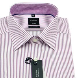 OLYMP LUXOR modern fit a racha camisa para hombres mangas largas