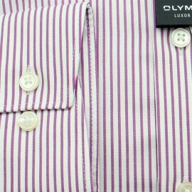 OLYMP LUXOR modern fit a racha camisa para hombres mangas largas